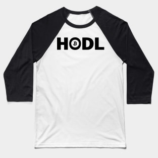 HODL Bitcoin Baseball T-Shirt